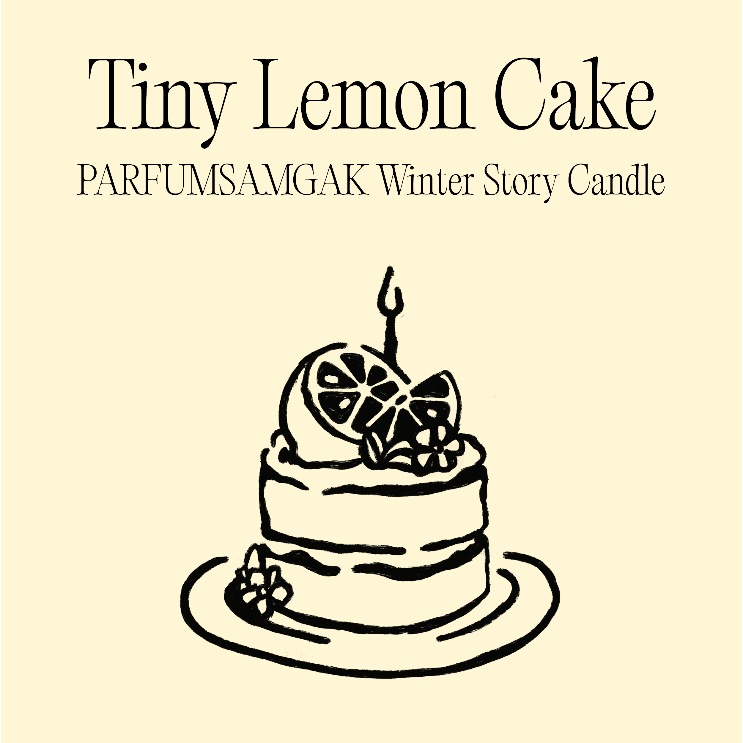 TINY LEMON CAKE